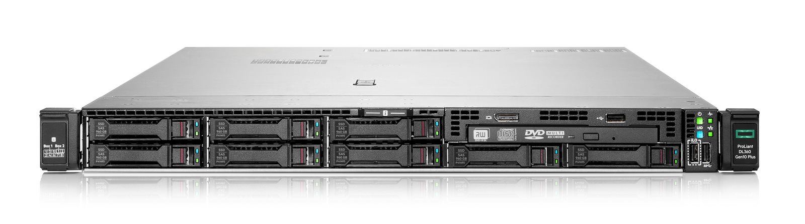 HPE PL DL360g10 Plus 4309Y (2.8G/ 8C) 2x32G (P06033) 2x480G (P40497) 2x800W MR416i-a/ 4G 8SFFBCU3 opc4x1G Smart Choice18 