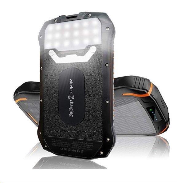 Wodasport I-268WF Fast charge solární powerbanka Wodasport SolarDozer I-268WF,  Outdoor Adventure 25000 mAh0 