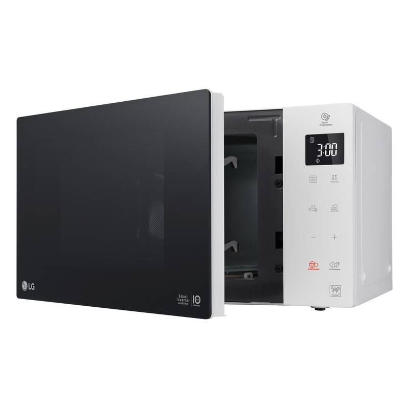 LG MS23NECBW mikrovlnná trouba, 1000 W, 23 l, 5 úrovní výkonu, LCD displej, rozmrazování, bílá2 