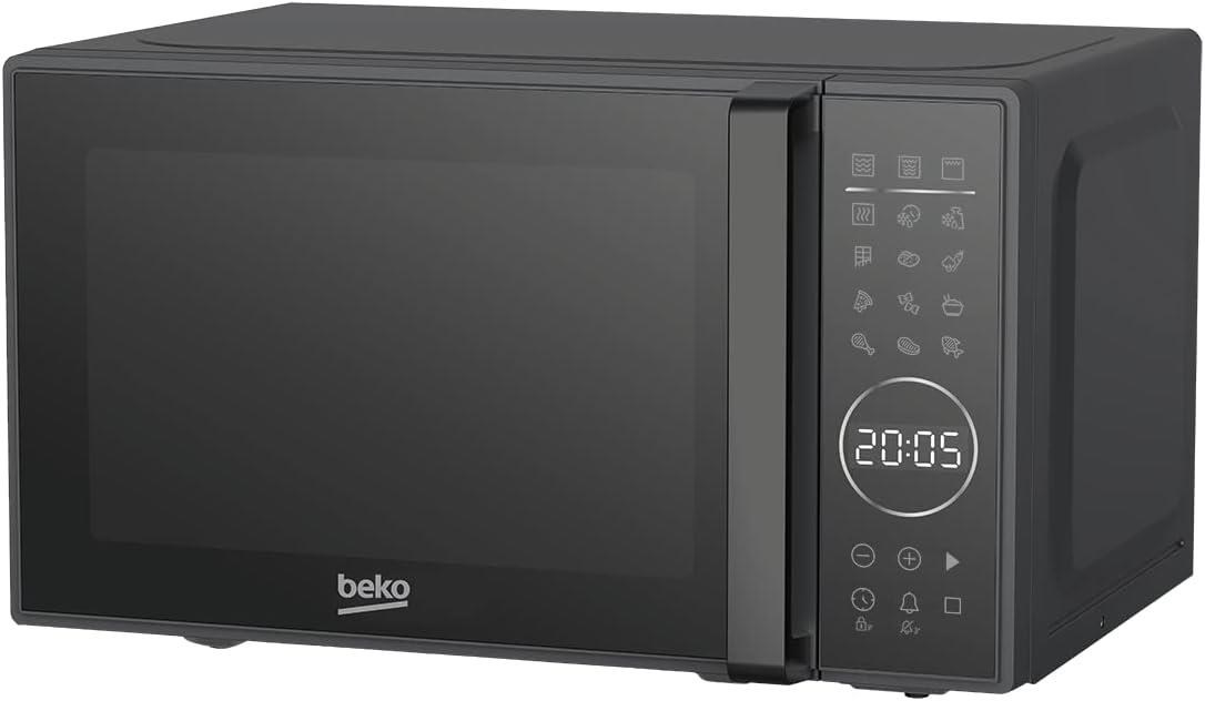 BEKO MGC20130BB mikrovlnná trouba, 700 W, 20 l, 1000 W gril, 6 úrovní výkonu, rozmrazování, černá1 