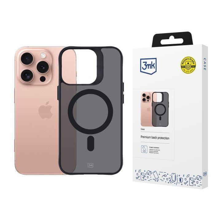 3mk ochranný kryt Smoke MagCase pro Apple iPhone 16 Pro0 