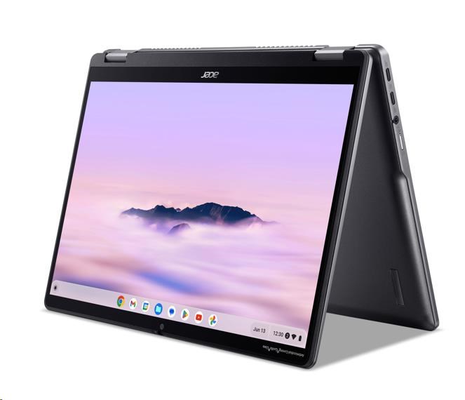 ACER NTB Chromebook Plus Spin 514 (CP514-4HN-36VY),  ICore 3 100U,  8GB,  256GB PM4 SSD,  Intel UHD,  Chrome,  Grey0 