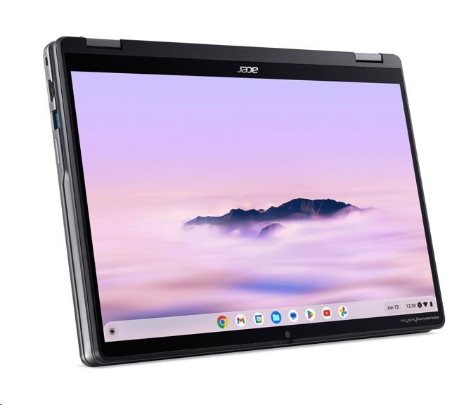 ACER NTB Chromebook Plus Spin 514 (CP514-4HN-36VY),  ICore 3 100U,  8GB,  256GB PM4 SSD,  Intel UHD,  Chrome,  Grey7 