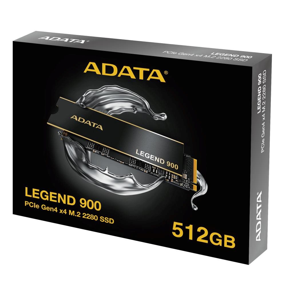 ADATA SSD 512GB LEGEND 900,  PCIe Gen4 x4,  M.2 2280,  (R:6200/  W:2300MB/ s)6 