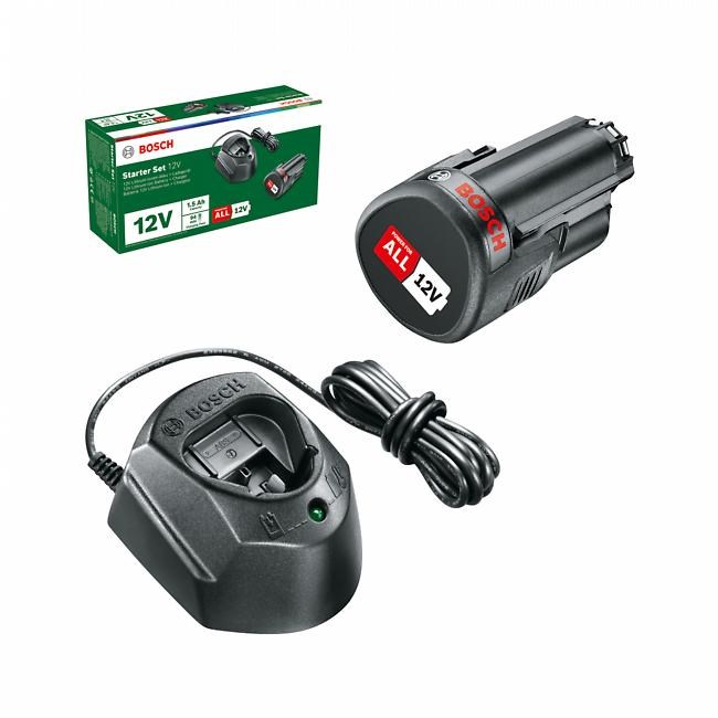 BOSCH startovací sada 12 V, kompatibilní se všemi 12V akumulátory Home & Garden0 