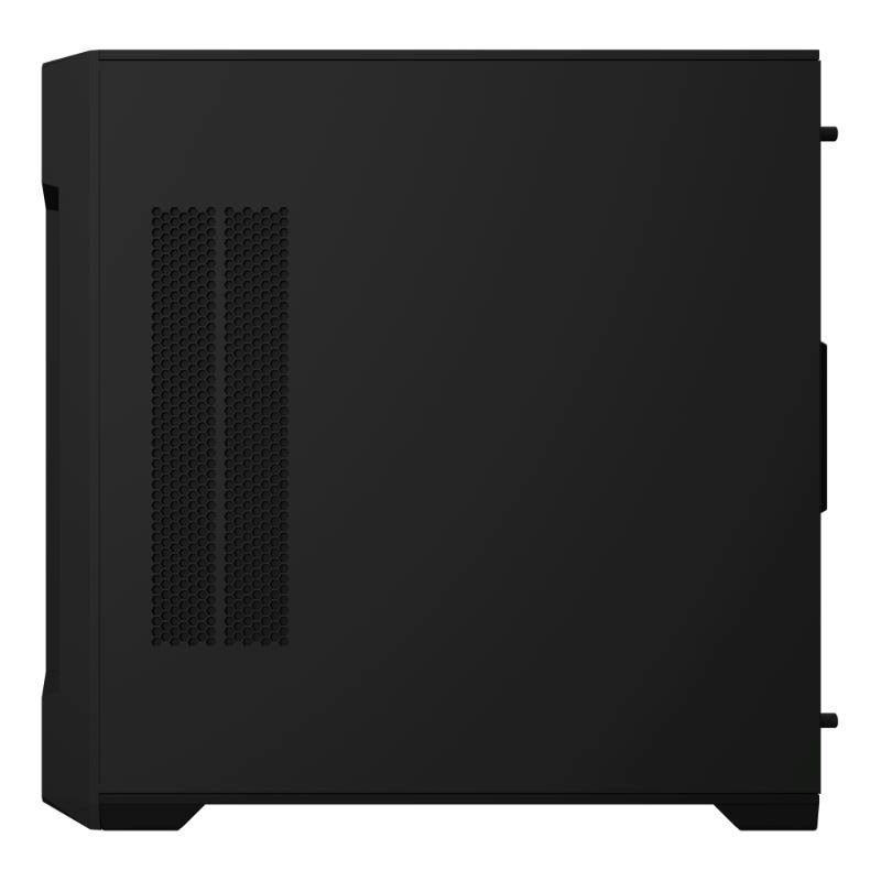 GIGABYTE PC Skříň GB-C102G,  Mid Tower,  2x USB3.0,  Průhledná bočnice,  2x 120mm Fan,  černá6 