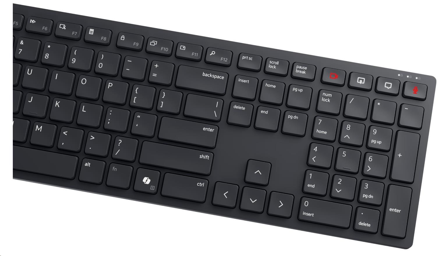Dell KB525C drôtová klávesnica US INT USB/ USB-C0 