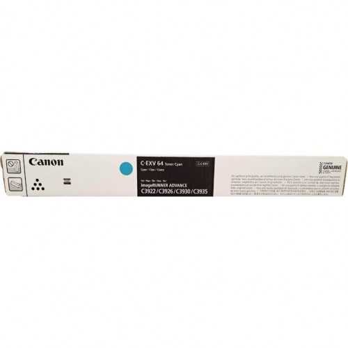 <p>Canon toner C-EXV 64 modrá (iR-ADV C3922i 3926i 3930i 3935i)< p>0 