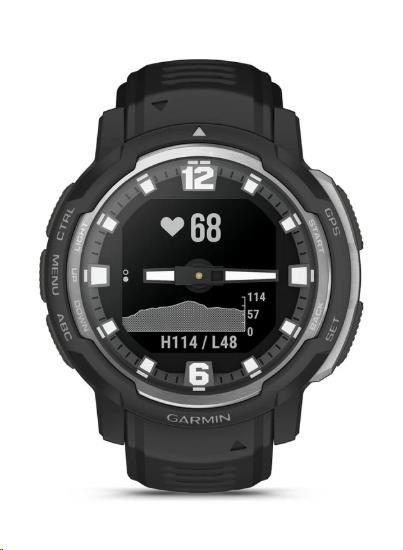 Garmin Instinct Crossover 45mm black,  EU1 