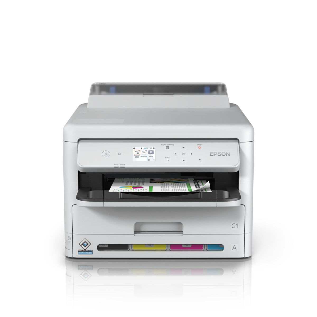 BAZAR - EPSON tiskárna ink WorkForce WF-C5390DW,  A4,  25ppm,  USB,  LAN,  Wi-Fi (Direct) - Rozbaleno (Náhradní krabice)0 