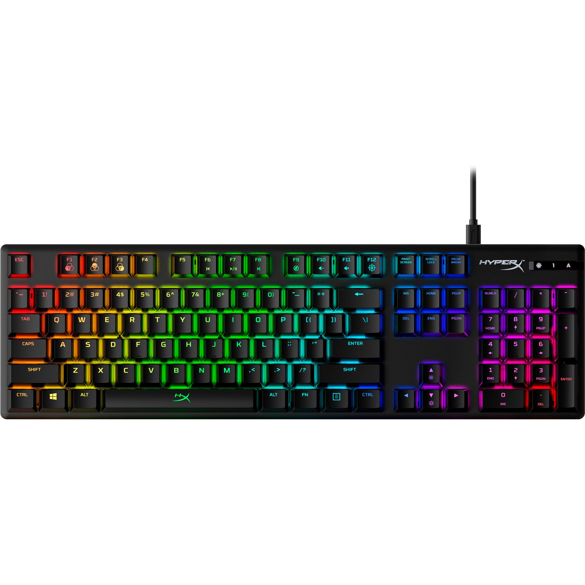 HyperX Alloy Origins Mechanical Gaming Keyboard,  HX Red-US0 