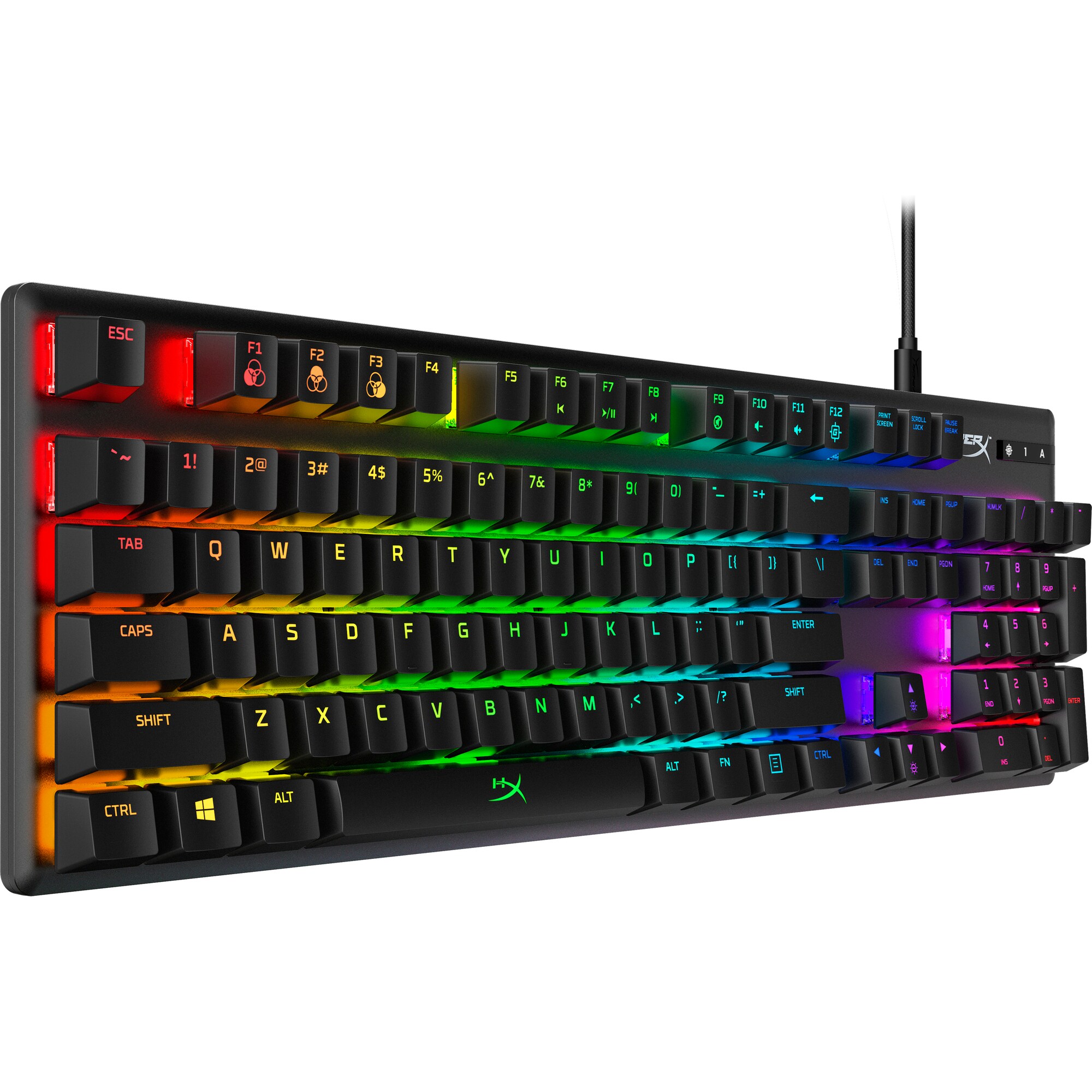 HyperX Alloy Origins Mechanical Gaming Keyboard,  HX Red-US4 