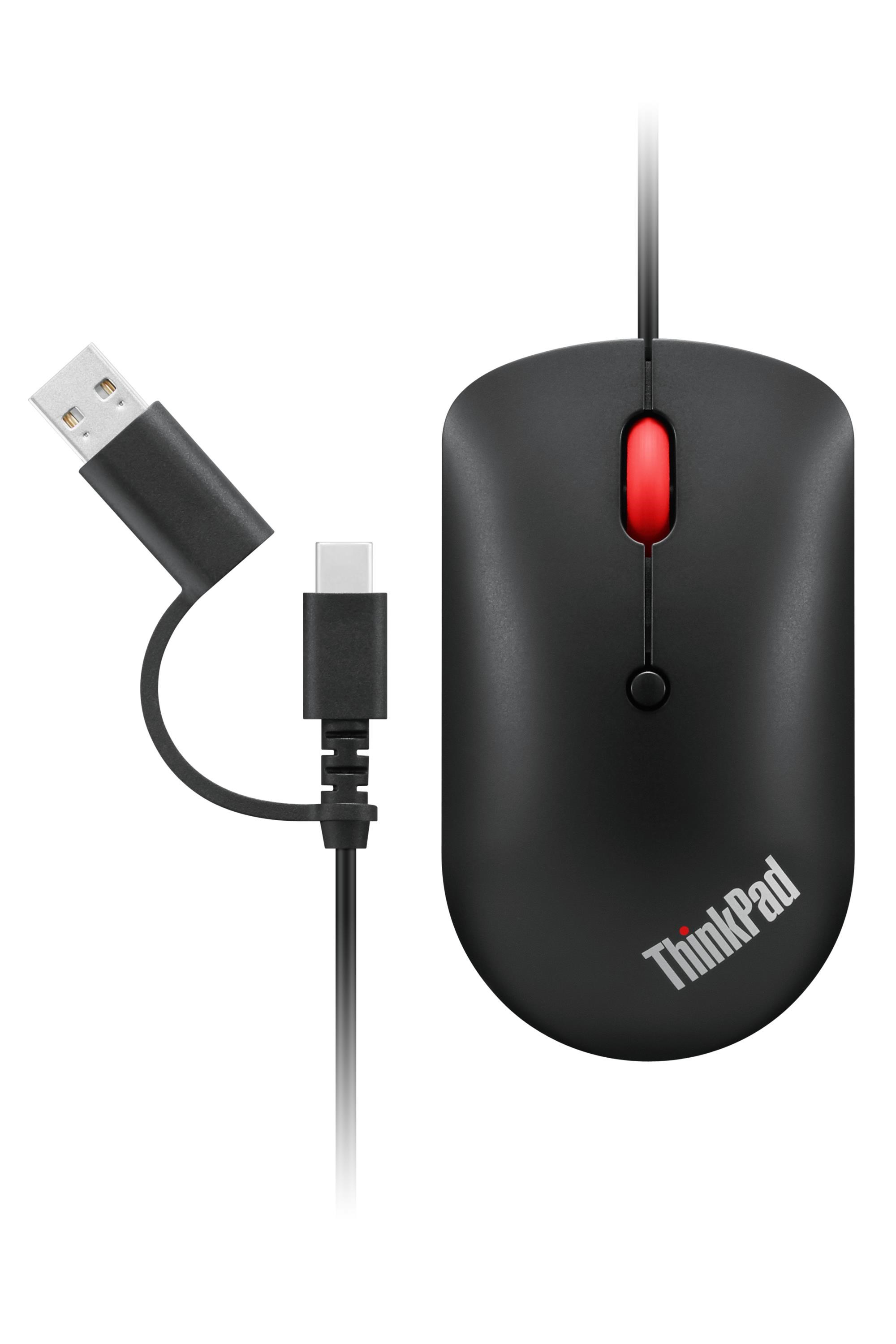 LENOVO myš drátová ThinkPad USB-C Wired Compact Mouse0 