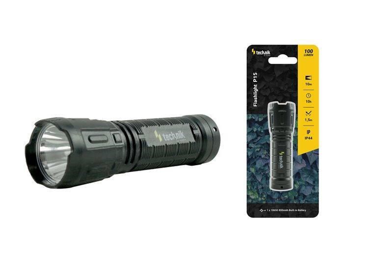 Technik Flashlight P15 nabíjecí svítilna 100lm LED0 