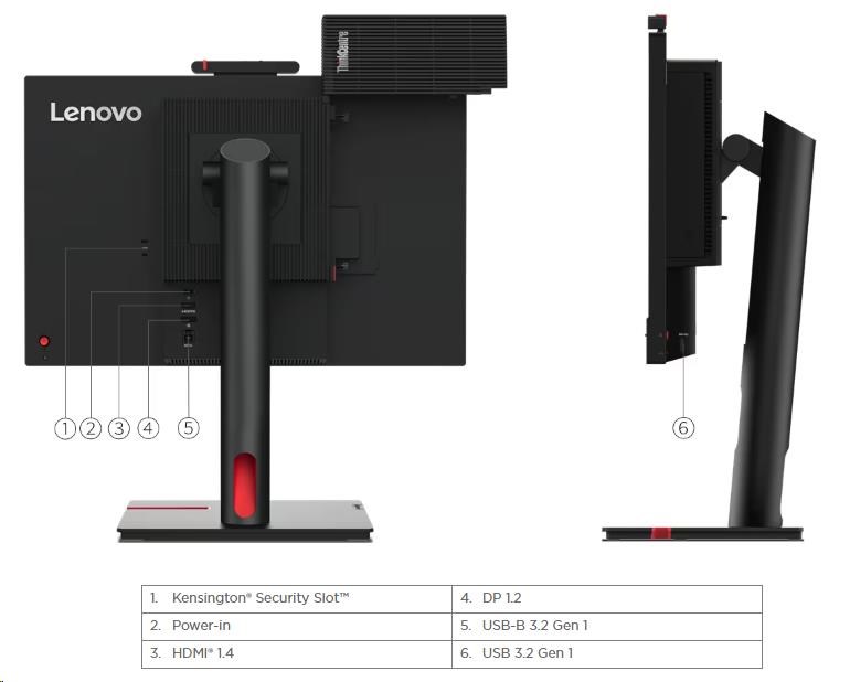 BAZAR - LENOVO LCD TIO 24 Gen5 - 23.8