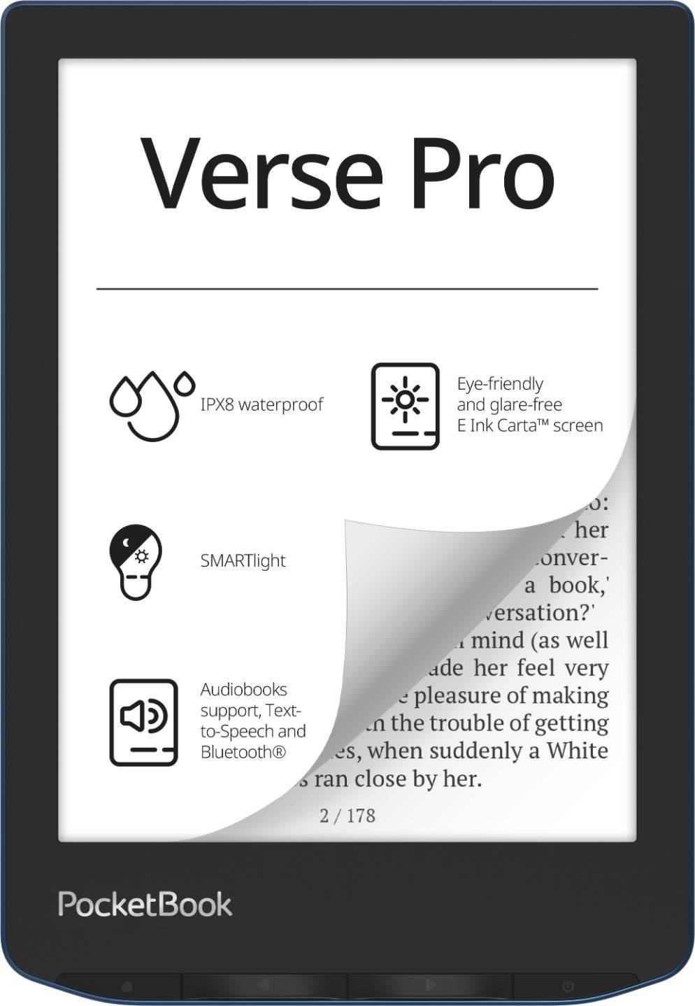 POCKETBOOK 634 Pocketbook Verse Pro - Azure + pouzdro1 