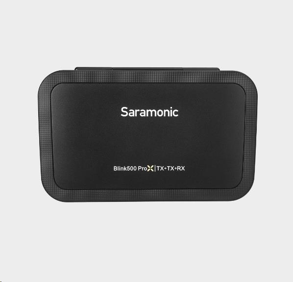 Saramonic Blink 500 ProX B2R 2.4GHz Dual-Channel Wireless Microphone System with Charging Case6 