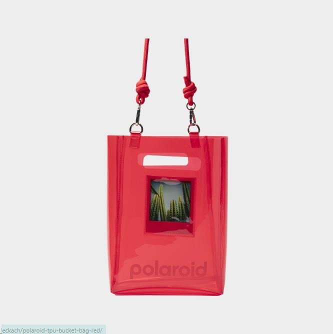 Polaroid TPU Bucket Bag Red0 