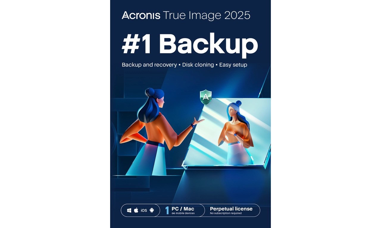 Acronis True Image 2025 - 1 Computer ESD,  Perpetual0 