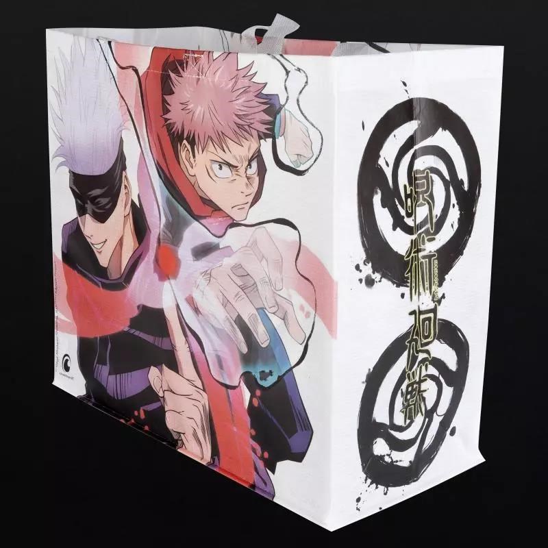 Konix Jujutsu Kaisen white Shopping Bag1 