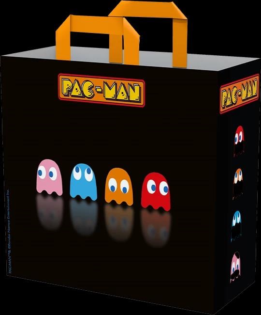 Konix Pac-Man Black Shopping Bag0 