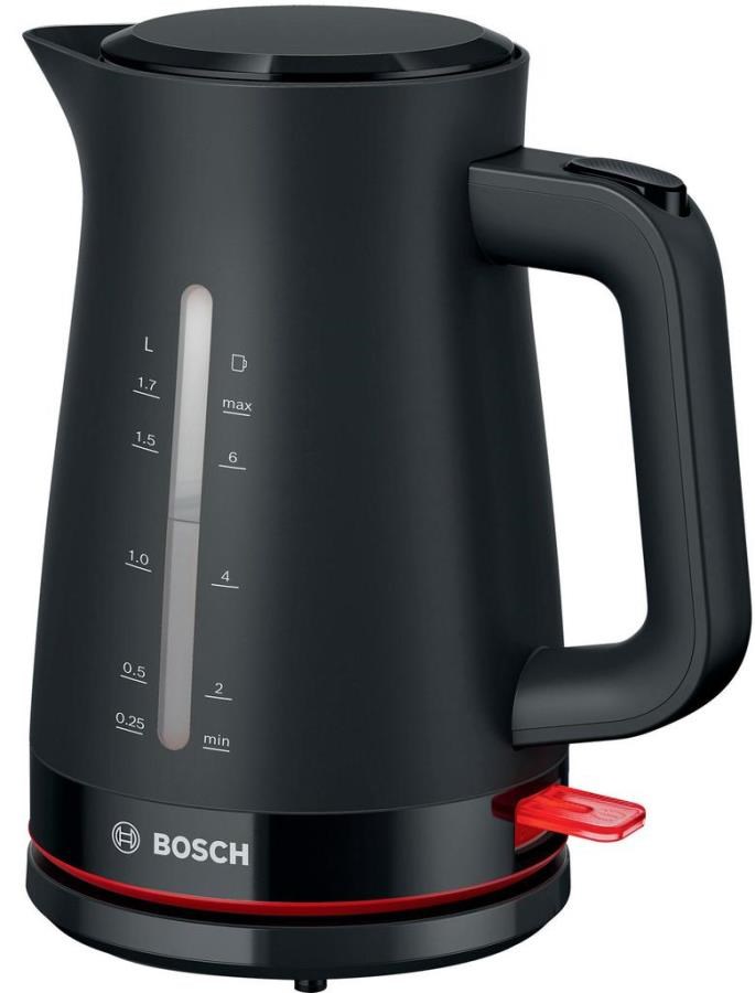 Bosch MyMoment TWK3M123 rychlovarná konvice,  2400 W,  1.7 l,  černá0 