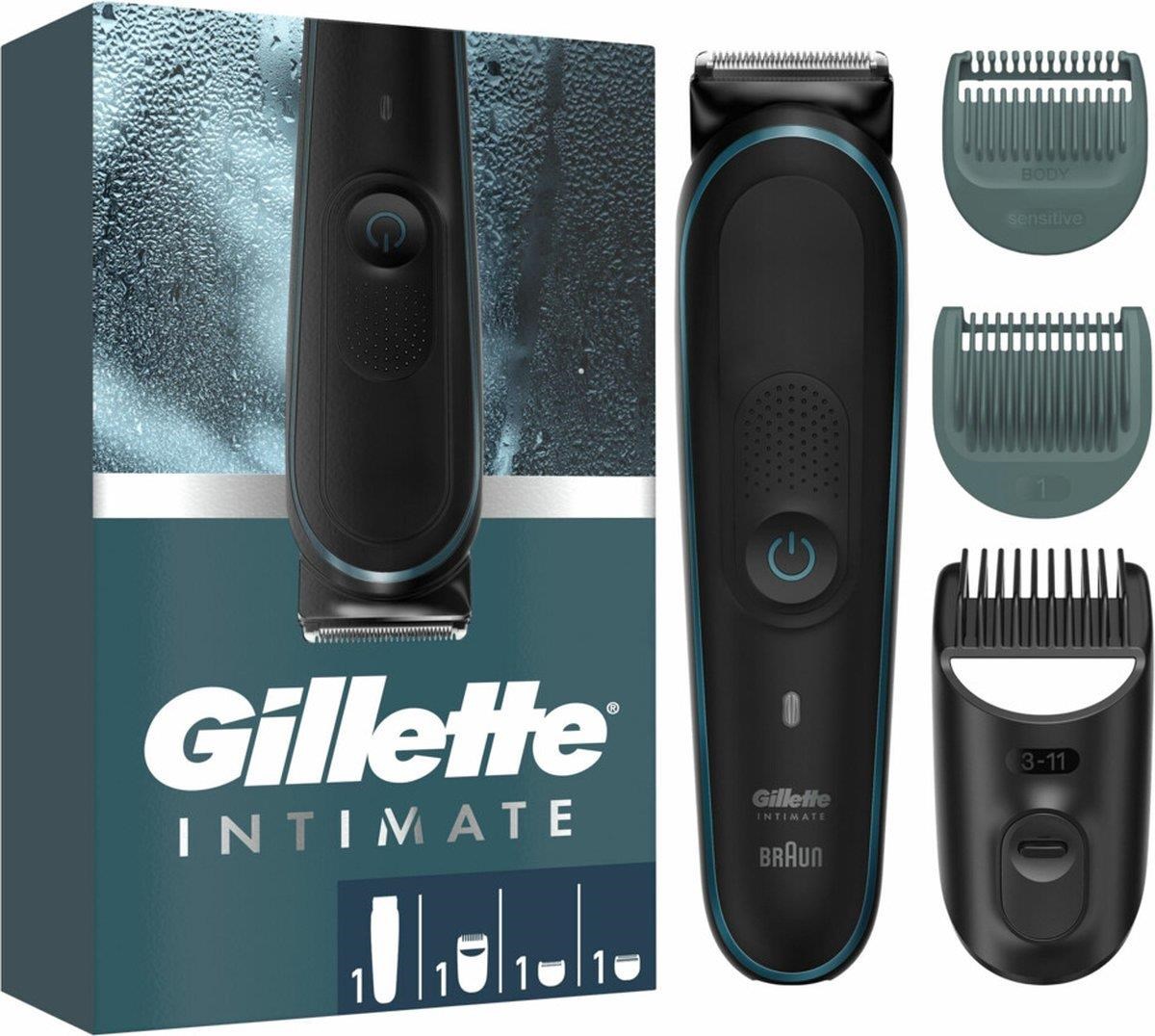 Gillette Intimate Trimmer i5 zastřihávač chlooupků,  voděodolný,  bezdrátový,  šetrný k intimní pokožce0 