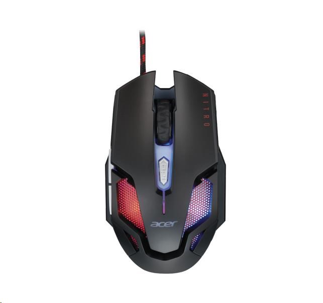 ACER Myš,  Nitro Gaming Mouse II - herní myš optická,  černá0 