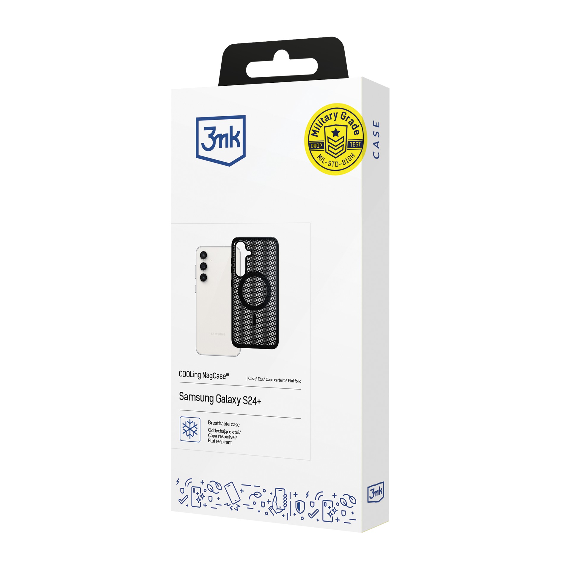 3mk ochranný kryt Cooling Magcase pro Samsung Galaxy S24+3 