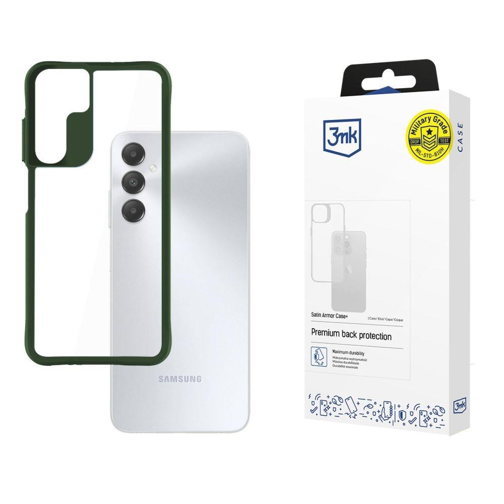 3mk ochranný kryt Satin Armor Case+ Green pro Samsung Galaxy A15 5G0 