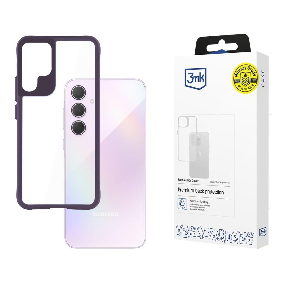3mk ochranný kryt Satin Armor Case+ Purple pro Samsung Galaxy A35 5G0 