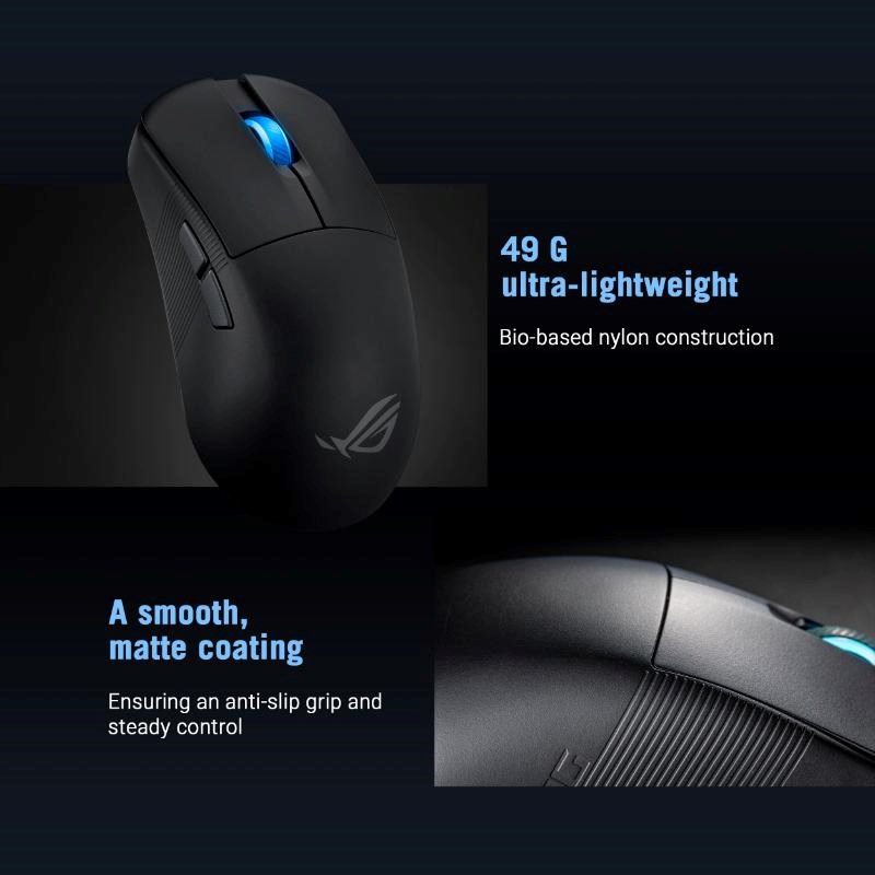 ASUS Herní myš ROG Harpe Ace Mini,  Bezdrátová BT,  RF 2.4GHz,  černá13 