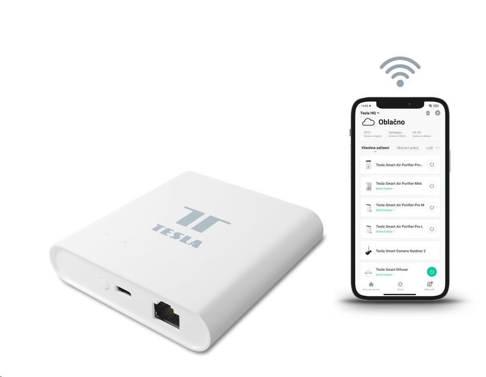 Tesla Smart RJ45 ZigBee Hub - polepeno7 