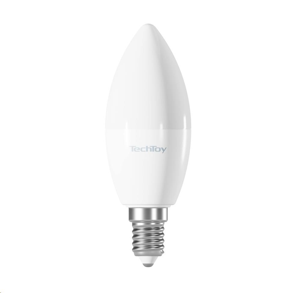 TechToy Smart Bulb RGB 6W E14 ZigBee - polepeno1 