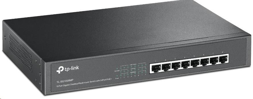 BAZAR - TP-Link switch TL-SG1008MP (8xGbE,8xPoE+,153W) - poškozený obal0 