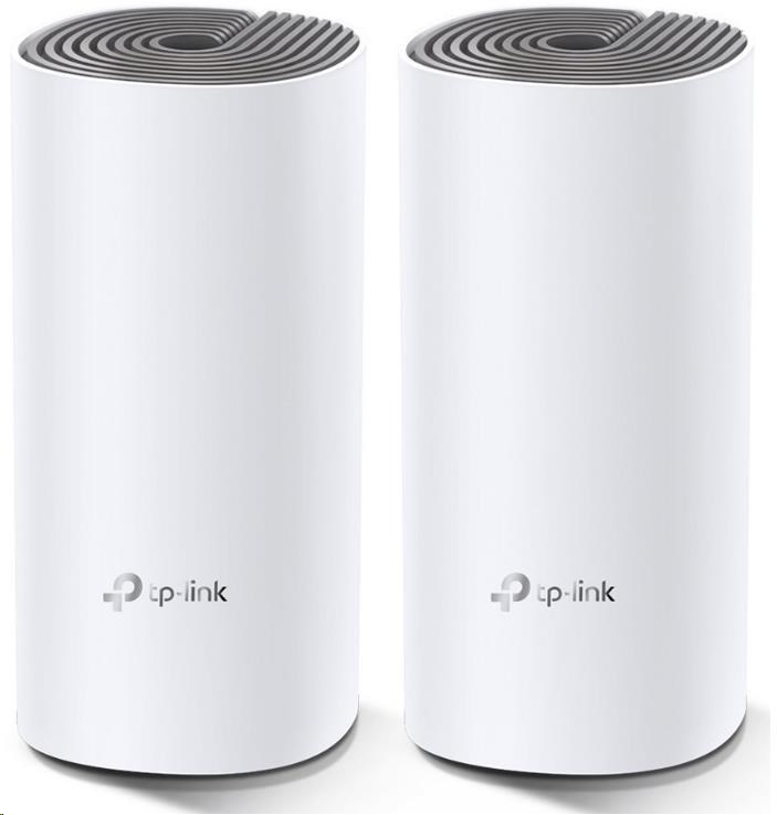 BAZAR - TP-Link Deco E4(2-pack) WiFi5 Mesh (AC1200,  2, 4GHz/ 5GHz,  2x100Mb/ sLAN/ WAN) - Poškozený obal (Komplet)0 