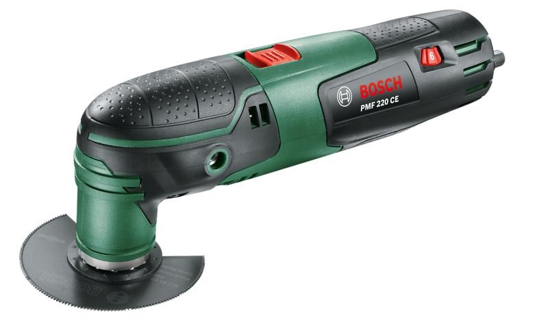 BOSCH PMF 220 CE multifunkční nářadí,  220 W,  15.000 – 20.000 ot/ min,  úhel oscilace 2, 8 °0 