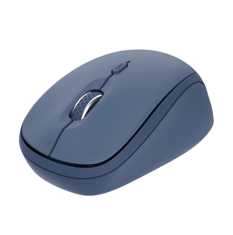 TRUST Myš YVI+,  Bezdrátová,  Eco,  modrá - bluetooth + wifi0 