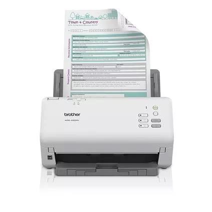Skener BROTHER ADS-4300N DUALSKEN A4 40 str./ 80 duálny 600x600 60ADF USB LAN0 