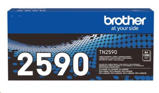 BROTHER Toner TN-2590 Standardní toner 1200 stran pro L2622,  L29220 