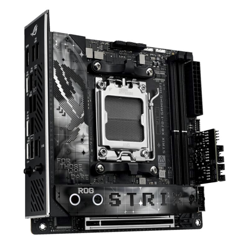 ASUS MB Sc AM5 ROG STRIX X870-I GAMING WIFI,  AMD X870,  2xDDR5,  1xHDMI,  2xUSB4,  WiFi,  Mini-ITX2 