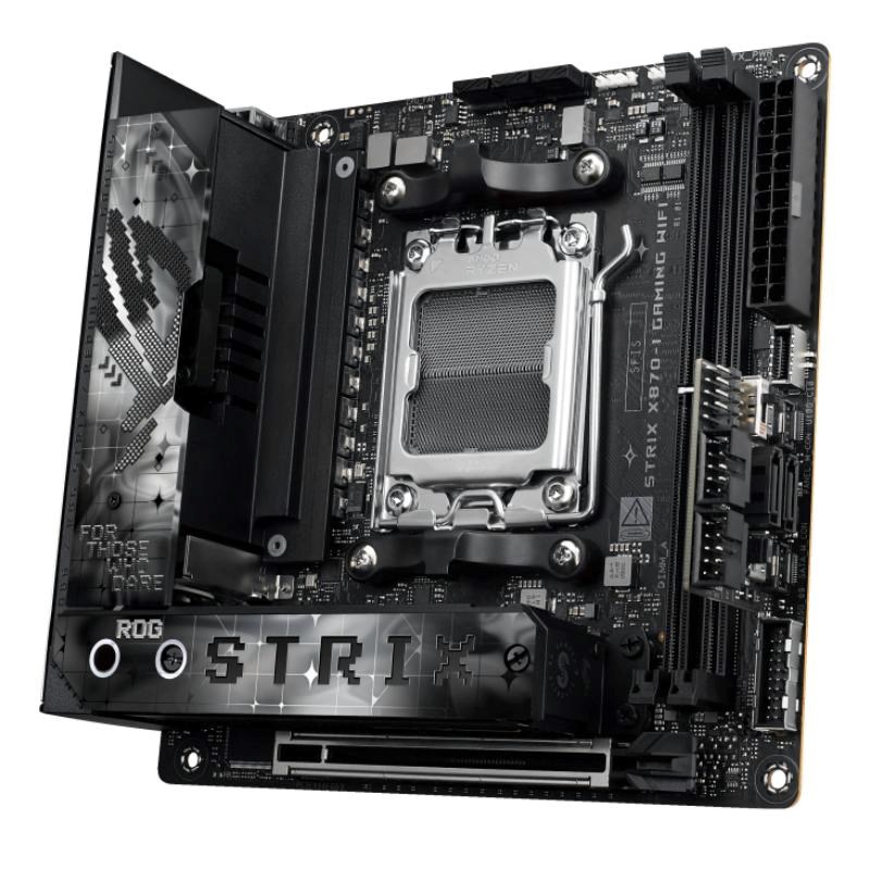 ASUS MB Sc AM5 ROG STRIX X870-I GAMING WIFI,  AMD X870,  2xDDR5,  1xHDMI,  2xUSB4,  WiFi,  Mini-ITX3 
