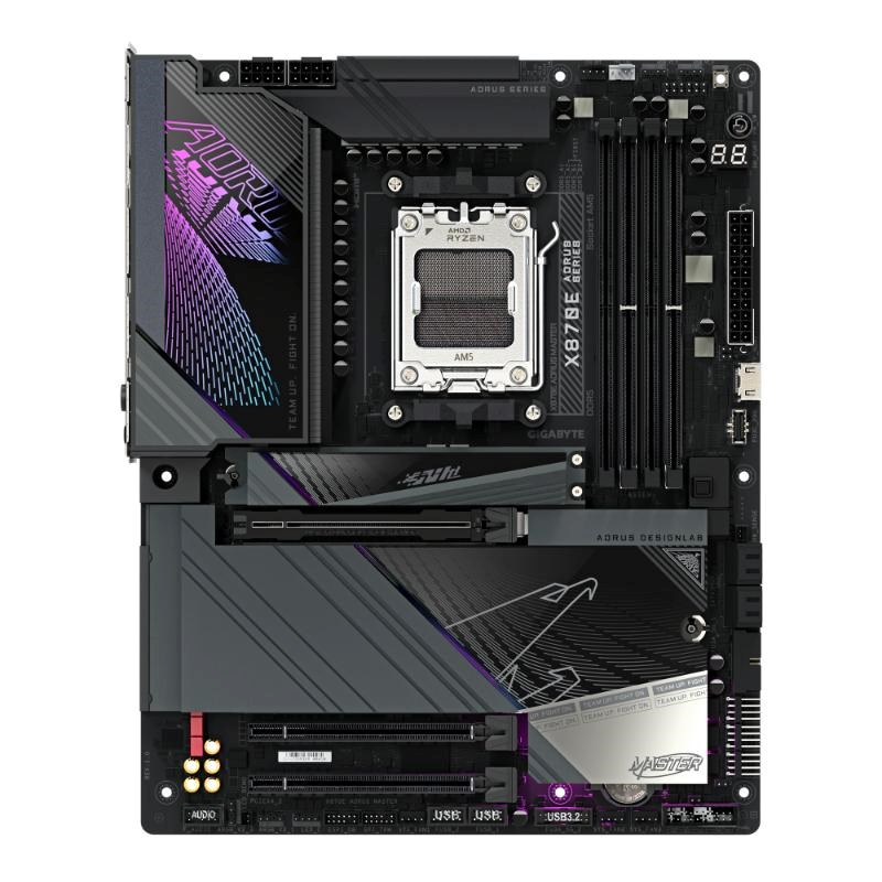 GIGABYTE MB Sc AM5 X870E AORUS MASTER,  AMD X870,  4xDDR5,  2xHDMI,  2xThunderbolt,  WiFi1 