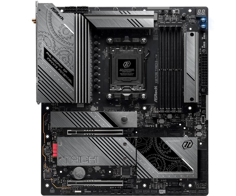 ASRock MB Sc AM5 X870E TAICHI LITE, AMD X870, 4xDDR5, 1xHDMI, 2xThunderbolt, WI-FI1 