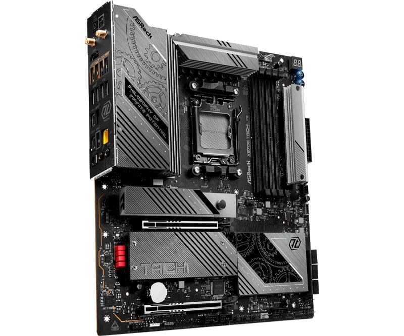 ASRock MB Sc AM5 X870E TAICHI LITE, AMD X870, 4xDDR5, 1xHDMI, 2xThunderbolt, WI-FI2 