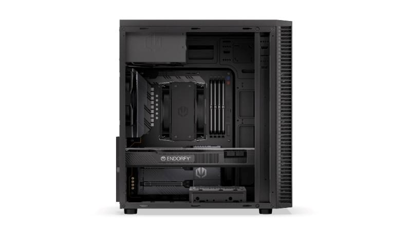 Endorfy skříň Armis 100 Solid / Mid Tower / 2xUSB / SD/microSD čtečka / 1x120 Fan / černá3 