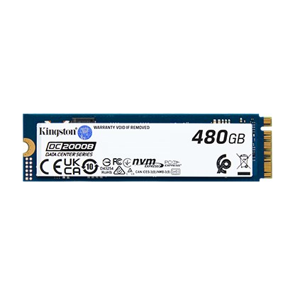 Kingston SSD 480GB DC2000B M.2 2280 Enterprise NVMe PCi 4.00 