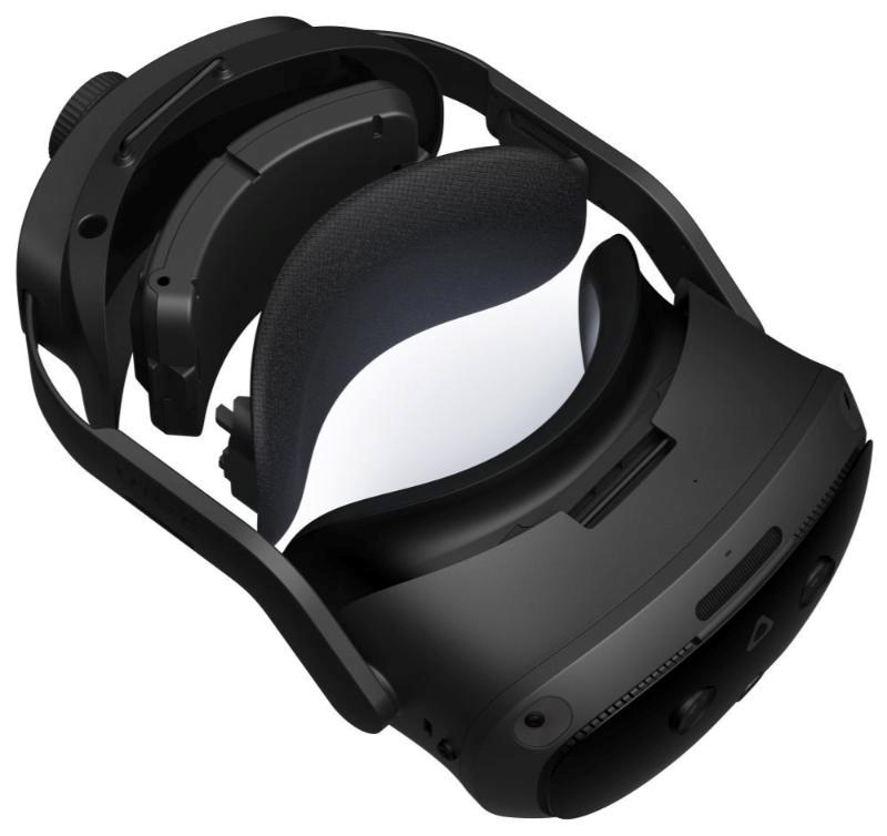 HTC Vive Focus Vision brýle pro virtuální realitu,  2× 2448×2448px,  5K rozlišení,  90Hz,  repro,  Wi-Fi,  Bluetooth,  USB-C, 9 