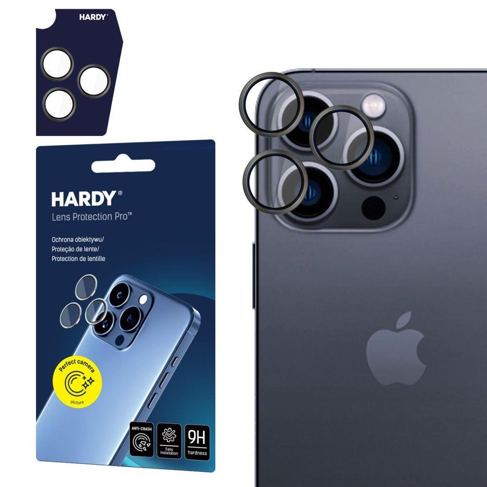 3mk Hardy Lens Protection Pro pro iPhone 16 Pro /16 Pro Max Titanium Grey0 