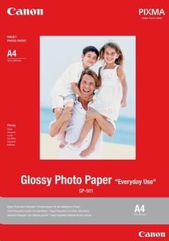 Canon fotopapír GP-501,  10x15cm,  50ks,  lesklý,  200g/ m0 